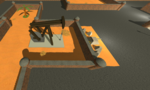 Level highlights, animated pumpjack.
