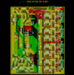 The PCP top, bottom and silk screen layers. 